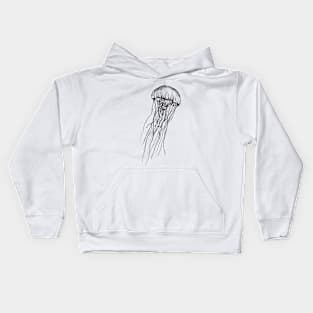 Jellyfish print Kids Hoodie